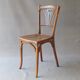 Two chairs Thonet n ° 197/114 of 1910 seat wood bistro