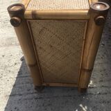 Commode bambou vintage