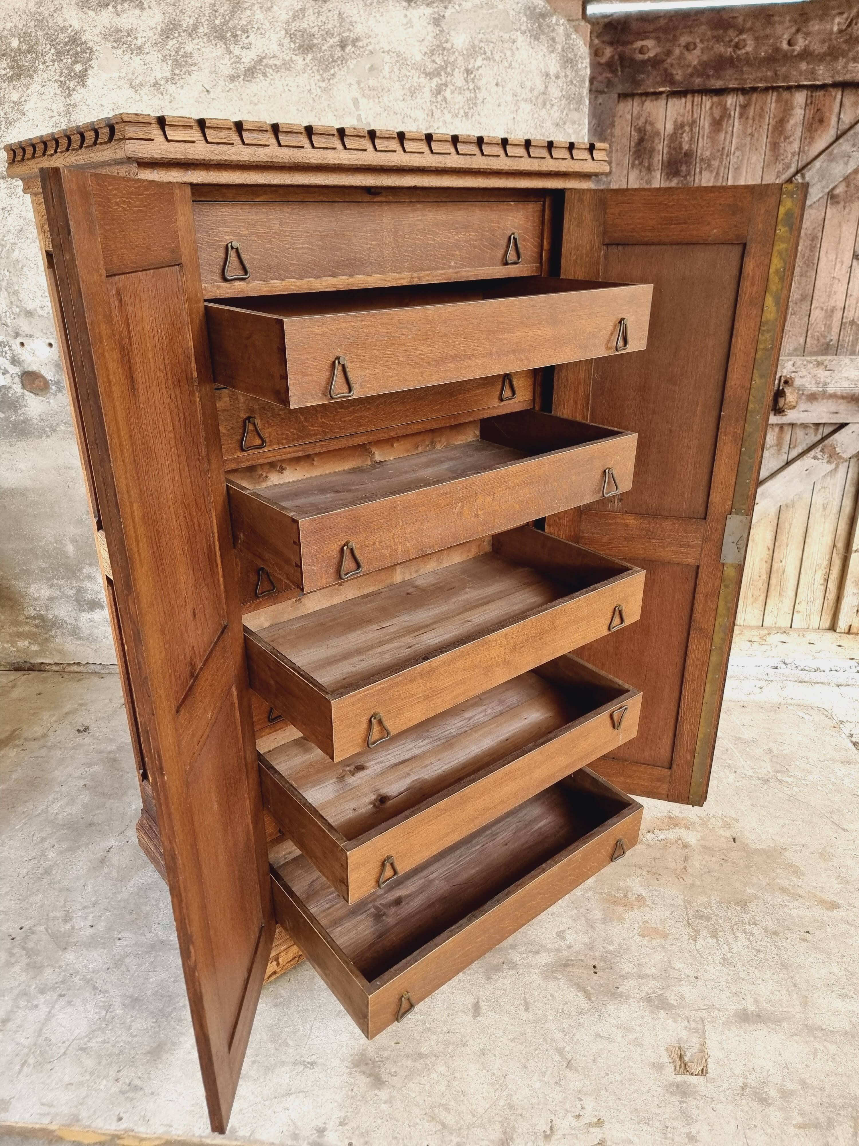 Antique cabinet drawercabinet Neo Gothic