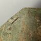 Antique distressed wabi sabi rustic patinated farmhouse workers stool 1900s