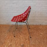 Set of 6 Coquilage chairs, Pierre Guariche
