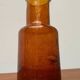 Handmade glass vase from the mid-century.