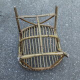 Fauteuil enfant en rotin
