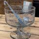 Punch cup and ladle in blown glass - BIOT