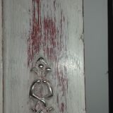 Triptych patinated 3 doors buffet Henry II