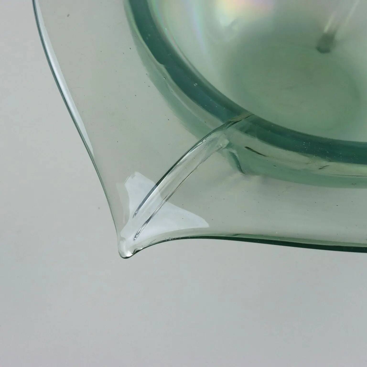 Vintage glass bowls, Murano manufacture, Italy, mid-20th century.