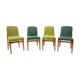 Mid century Dining Chairs by Miroslav Navrátil, 1960s, Set of 4