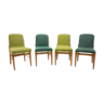 Mid century Dining Chairs by Miroslav Navrátil, 1960s, Set of 4