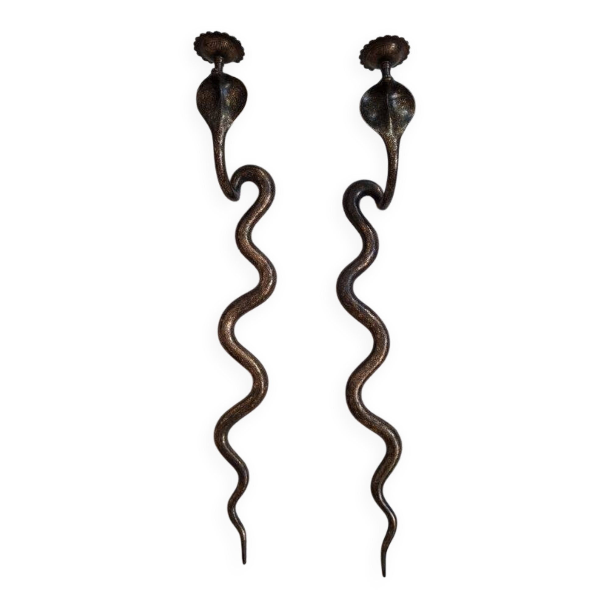 Bronze wall lights