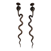Bronze wall lights