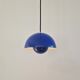 Suspension Blue Flowerpot de Verner Panton pour Louis Poulsen, Danemark, années 60