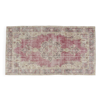 Geometric Handknotted Wool Carpet