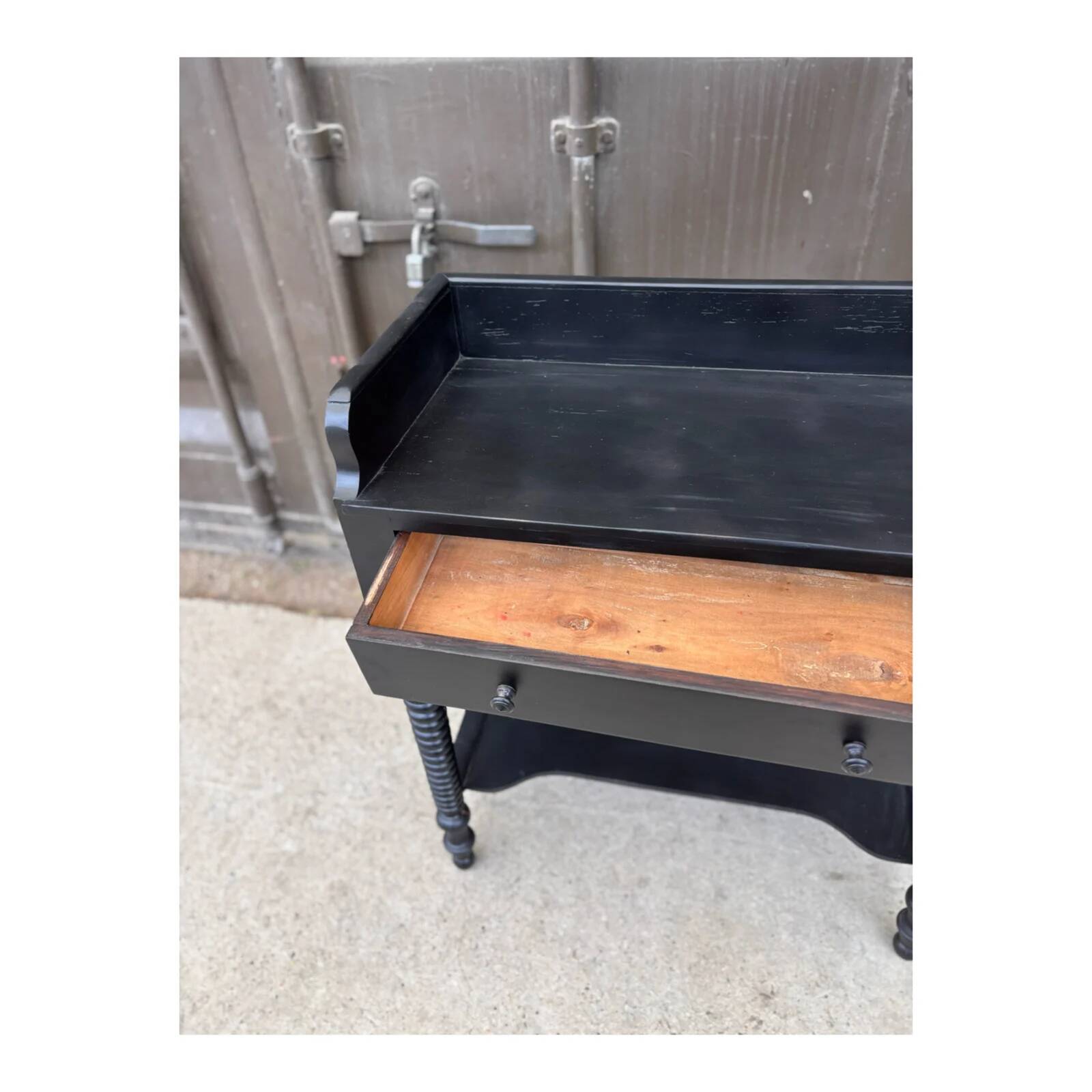 Small wooden dressing table
