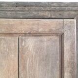 Antique door in solid oak