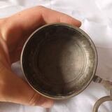 Ancien saleron en métal argenté