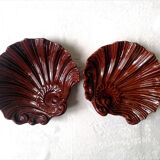 Shell cuts in roccoco earthenware