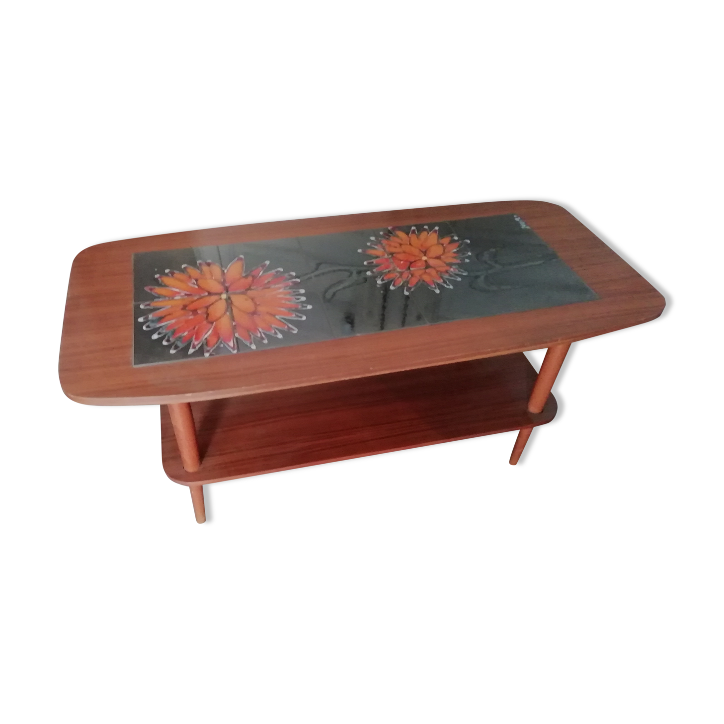 Vintage mosaic coffee table