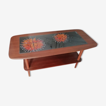 Table basse mosaïque vintage