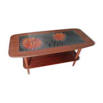 Table basse mosaïque vintage