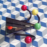 4-ball wooden holder with mirror