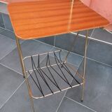Vintage gueridon floor lamp