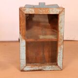 Original polychrome patina Burmese teak wall display