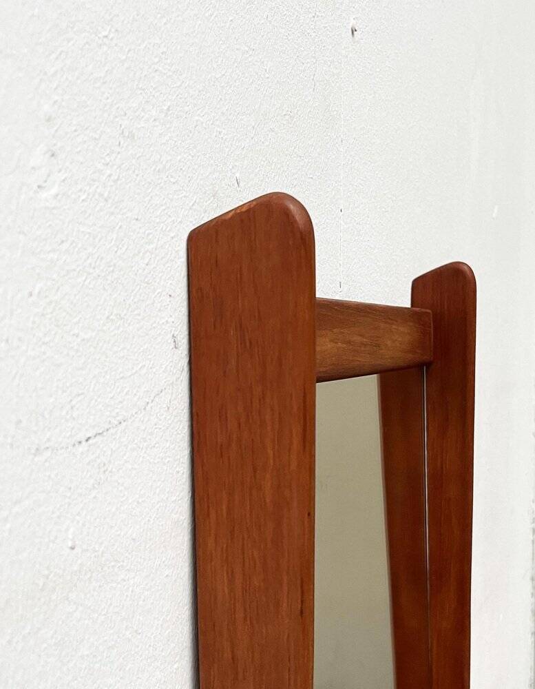 Teak mirror from the mid-century, 1960s