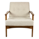 Danish Vintage Beige Boucle Armchair, 1970s