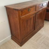 Old solid wood buffet