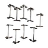 Silver metal knife holder early XXth