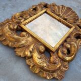Golden cornucopia mirror