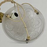 Suspension Art Déco Pâte de Verre