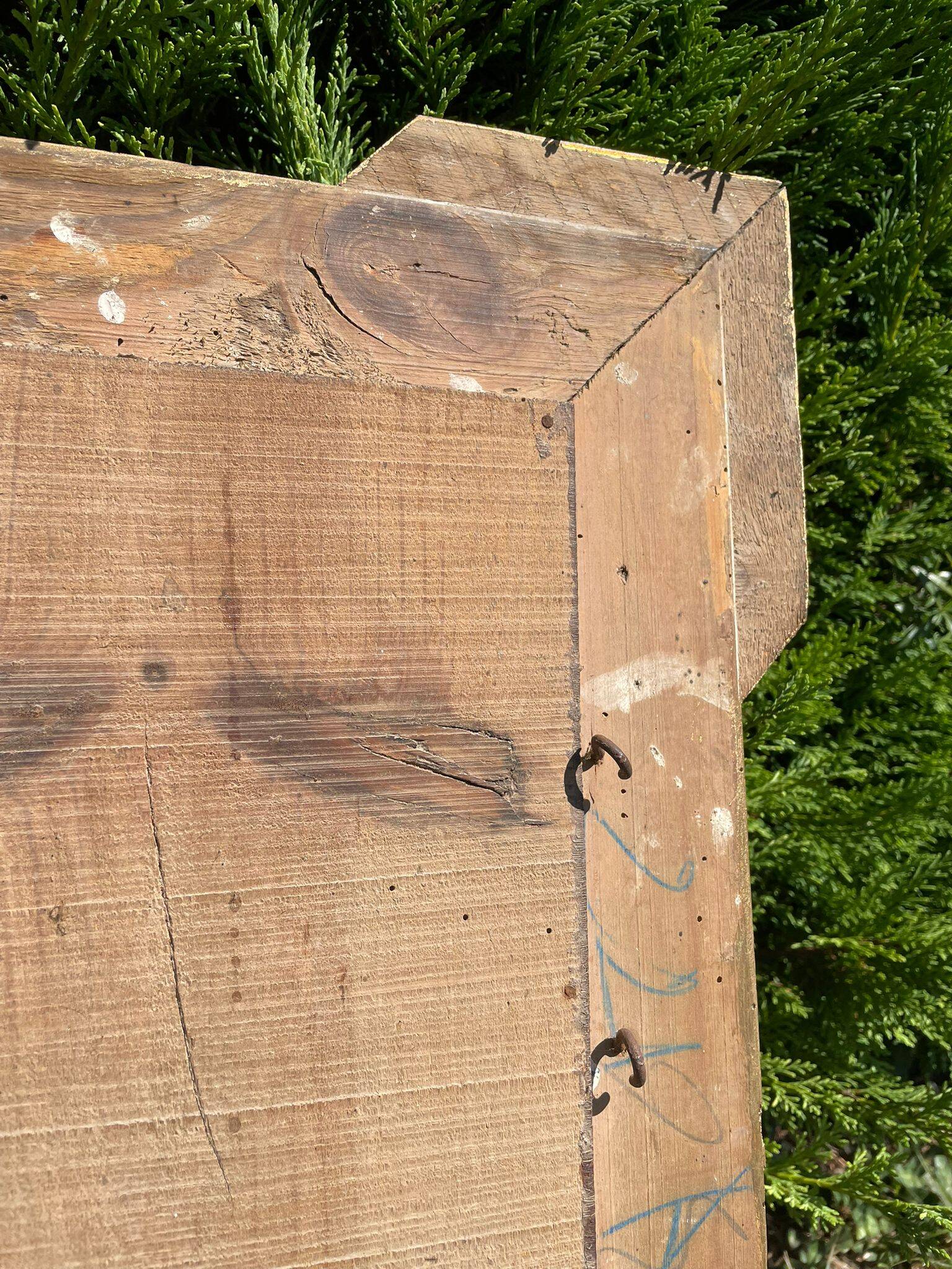 Antique gilded mirror