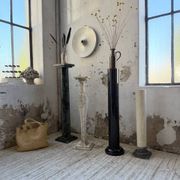 Set of 4 marble columns or pedestals.