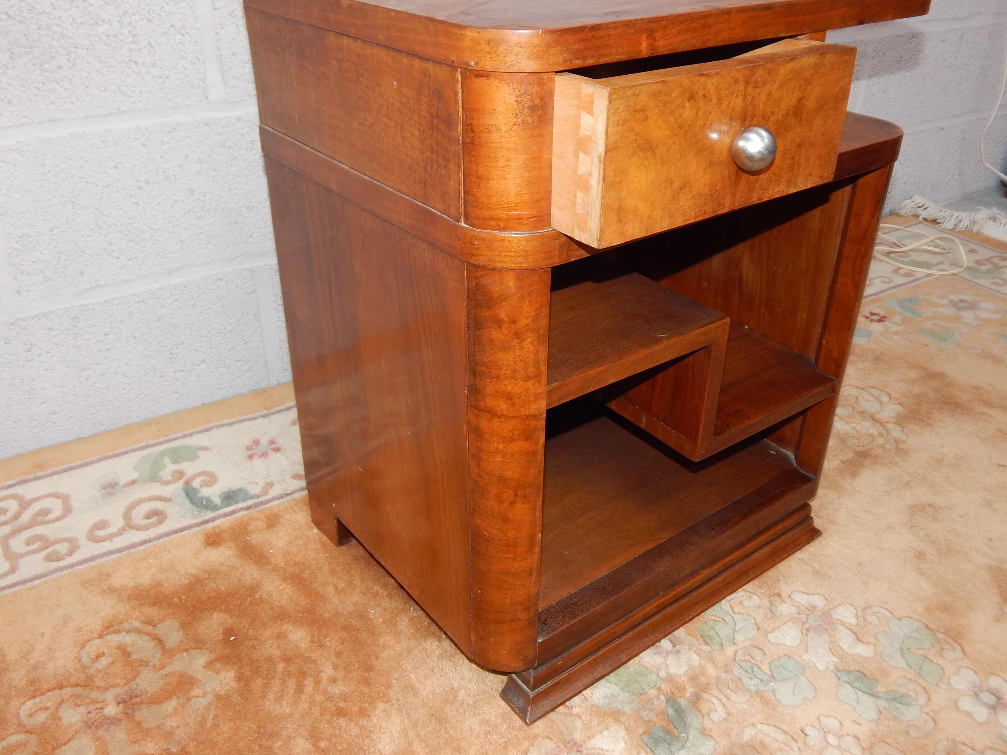 Bedside table art deco