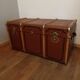 Antique travel trunk