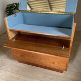 Vintage Scandinavian style teak dressing table