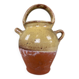 Glazed terracotta jug