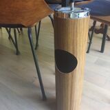 Vintage cylindrical standing ashtray