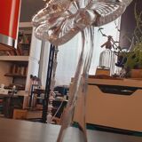 Soliflore vase in blown glass Italian design signed IVV