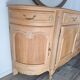 Low buffet in solid cherry wood renovated – Louis XV style – 250 cm