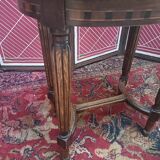 Old Louis XVI style piano stool, canned