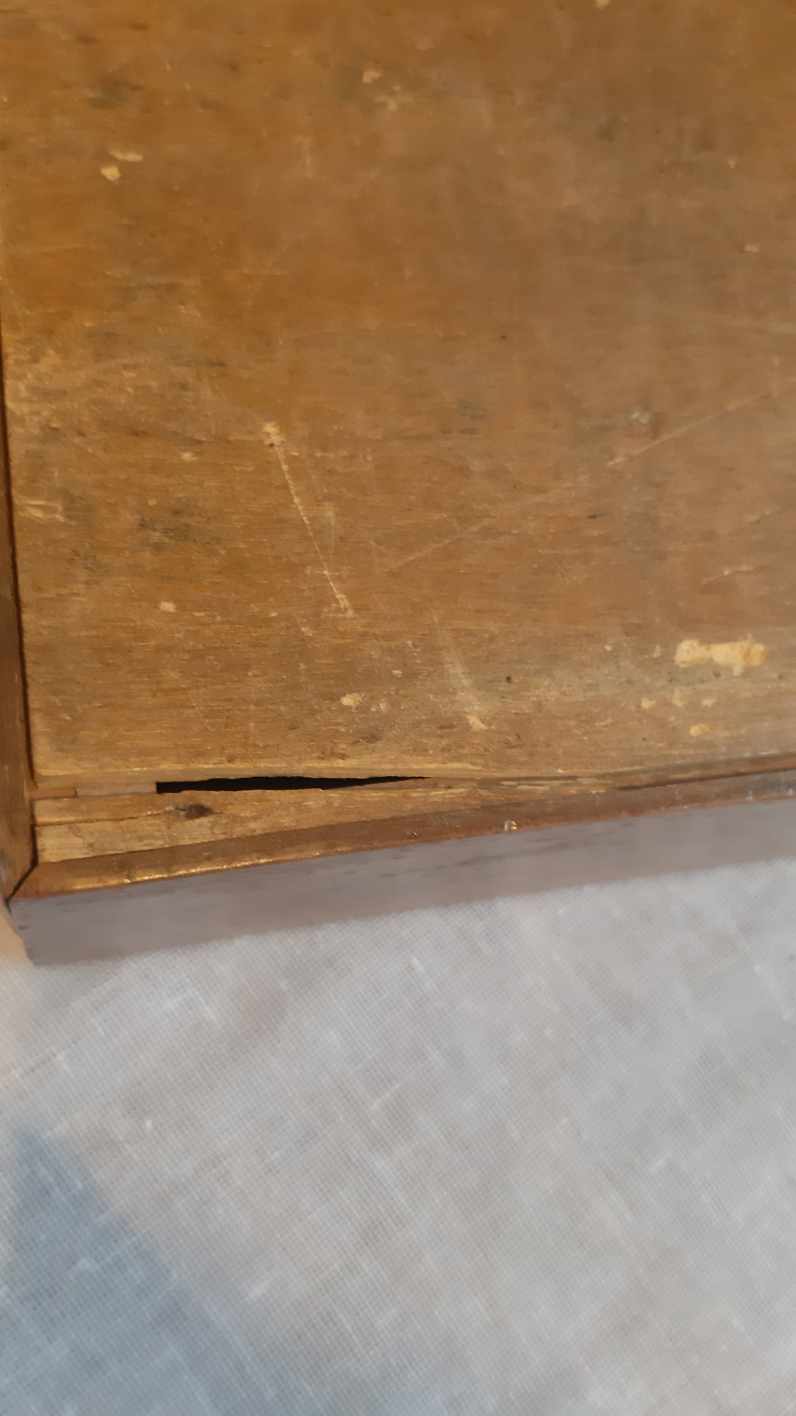 old wooden box
