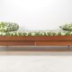 Mid century teak daybed, 1960s