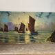 Paysage de voiliers en mer