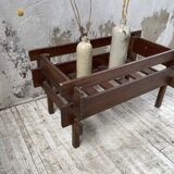 Small modernist oak planter from the 1950s