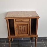 Louis XVI style wood and marble furniture