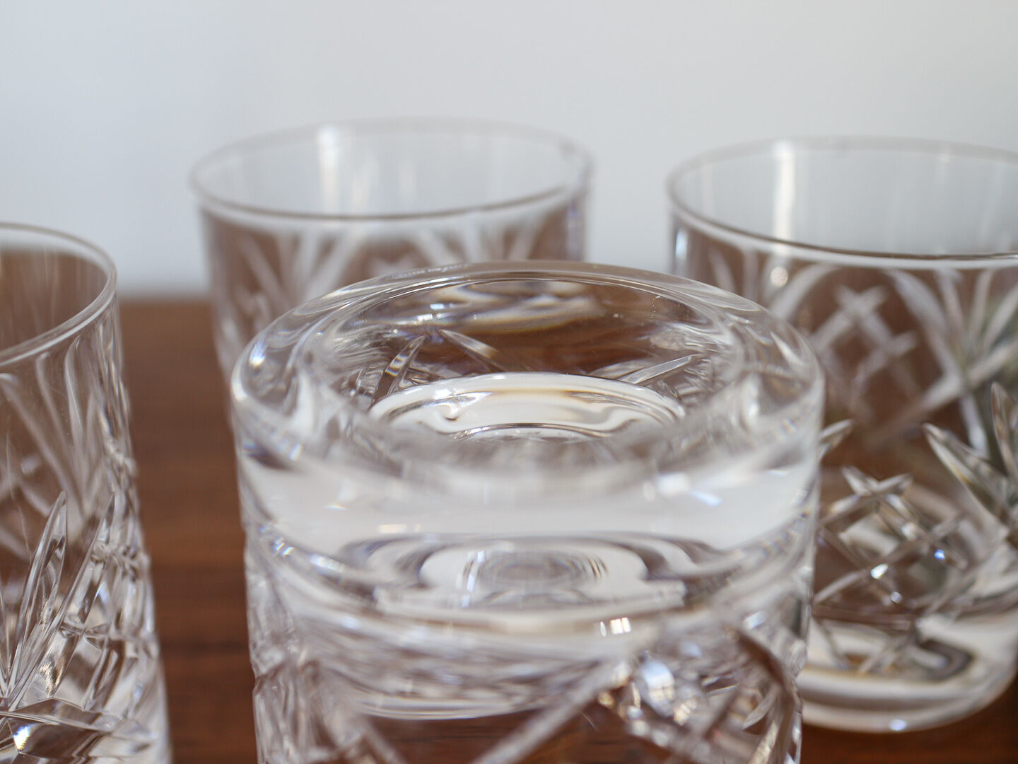 Whisky glasses in Cristal de Paris