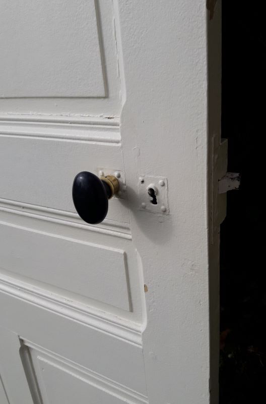 Communication door 82,3x218,1cm old molded