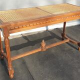 Louis XVI double-style canne piano bench